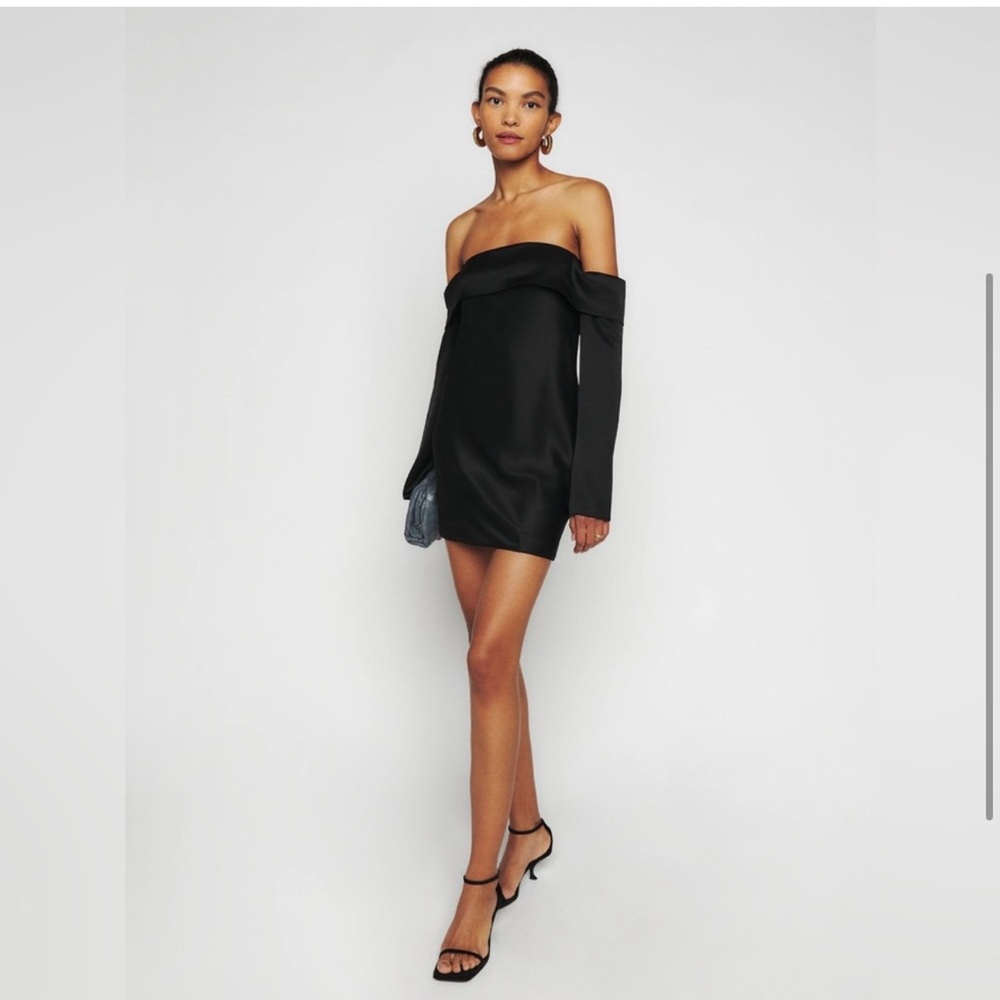 Reformation Maves Dress in Black